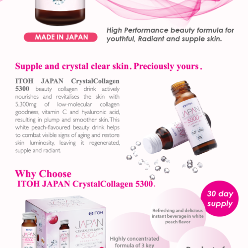 Japan Crystalcollagen 5300's 3's